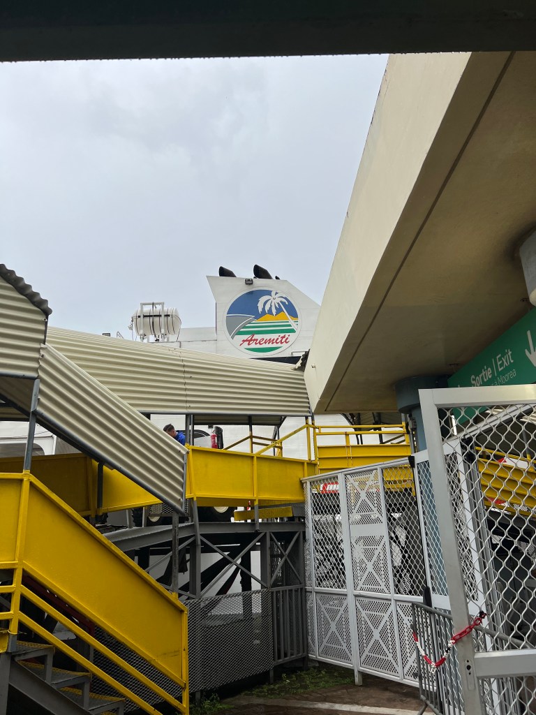 The Aremiti ferry
