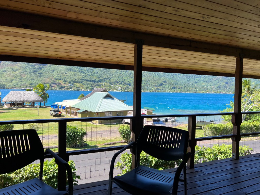 A view of the Gump Research Station.